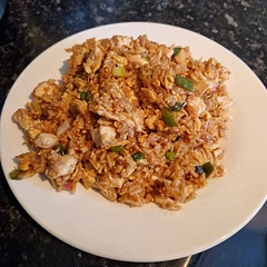 Made it into chicken fried rice! Beautiful, tasted like something from a good chippy! 