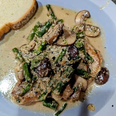 I added asparagus! 