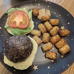 It was good! We used cheddar and pepper jack cheese instead. It cooked well at 400 in an instant pot brand air fryer. The whole family enjoyed it!