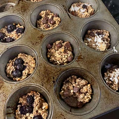 There very good and there closer to 60-70 calories per piece Also I recommend added cinnamon and almond extract also toppings such as raisins, and blueberries work very well to make there taste brighter