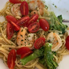 This was very tasty! I followed ingredients plus added some lemon zest after using the fresh juice, broccoli, and tomatoes (we love tomatoes in everything) and parsley flakes on top. It was so, so good! Will definitely make this again!