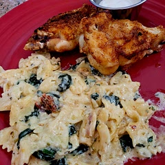Ton of flavor! Had it for dinner with hubby last night and for a side with my chicken wings for lunch. Will make it again!