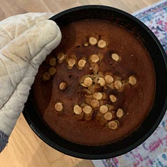 Very yummy. 
I did use more chocolate than suggested by the recipe.