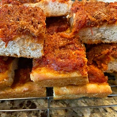 Fantastic! The dough was perfect! And the sauce? 🤩
I have always made my own sauce for pizza, but never had made sfincione before. This recipe was spot-on!