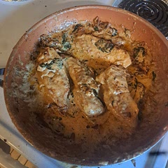 It was great! Under Cook the chicken the first time so it doesn't get too dry after cooking with the sauce