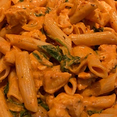 Sauce a bit lacking in flavour first time. Add chilli flakes - much tastier.