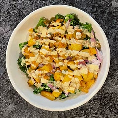 The dressing is top-notch