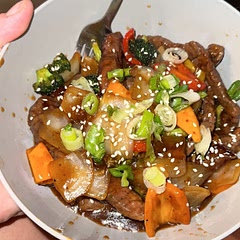 maybe use a low sodium soy sauce, as it was just a little bit saltier than expected