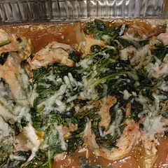 I cooked the mushrooms separately due to a family member that dislikes them.  This dish is very good!!