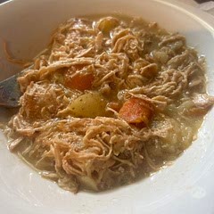 I used an instapot instead of a crockpot. Cooked for 1 hour. It was very good. Will definitely make again.