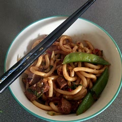Tasty, but would benefit from a bit more flavour or more of a sauce imo. I added some meat and omitted the corn. Will definitely make again though! 