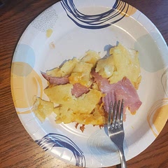 Me and my mom made it
Tasted really good