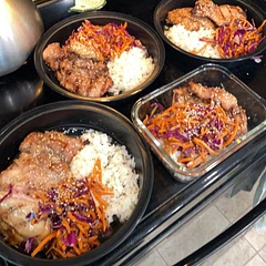 I grilled the chicken- a lot easier than waiting for my oven to heat up. I love this and will definitely make it again! I might add more veggies for the fun of it.