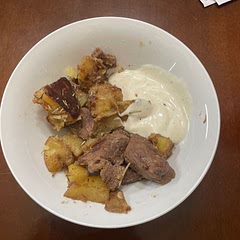 Ate it with ranch