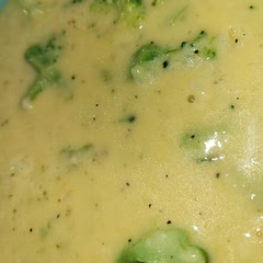 Creamy, divine, half recipe is perfect lunch for 2 added minced garlic abt a tbsp