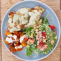 This was delicious and really filling, made a beautiful Sunday Lunch