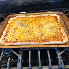 The recipe needs adjusting it’s better than frozen pizza though