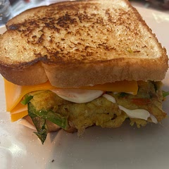 I really didn’t think I was going to like this but it was actually good. Next time, I will not add the sugar. I didn’t care for the sweetness and will add some onion slices. This would be good as a spicy sandwich with some hot sauce or chili’s.