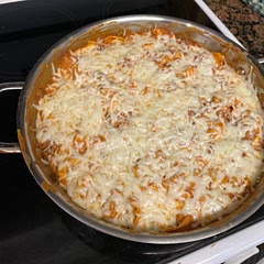 Maybe not my absolute favorite, but definitely good enough to make again. Garnished with fresh basil.