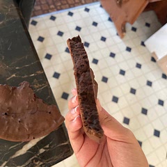 I tried it but I probably made it wrong since it came out like a more solid pancake😅