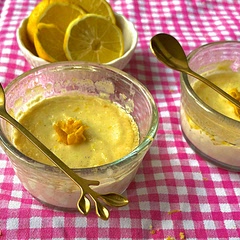 Coconut Lemon Pots - Dairy free