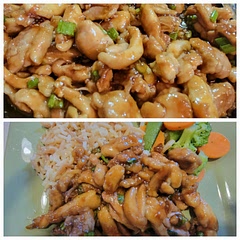 This was fantastic! I used chicken thighs instead of breasts. Served with rice and stir fry veggies. I added Gochujang to mine because I wanted a little kick. Will definitely make again! 