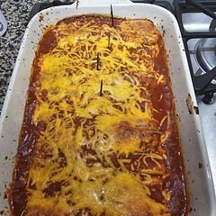 Unintentionally added garbanzo beans, and it provided more texture and protein.