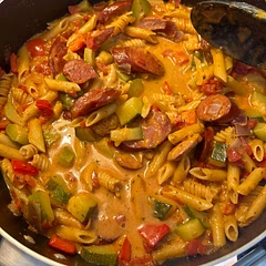 I added red pepper flakes and paprika. I will make this again.