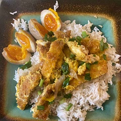 Tomorrow gonna make the same recipe but gluten free and with chicken breast