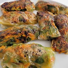 Absolutely loved this.  I modified ingredients of vegetables slightly.  Pan seared vs air fry
Tasty and easy and additictive.  
