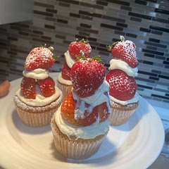 It was delicious. Though it doesn't look as pretty as the original, it wasn't too sweet and was just amazing. It was a little difficult for me because I'm a new baker, but it was worth it!
