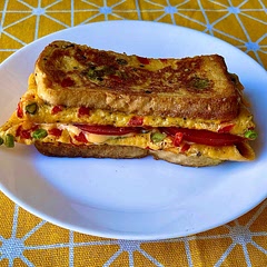 Spicy Egg Cheese Sandwich 