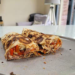 Make sure to well oil pan, stuck omelette upon flipping - Rookie error!