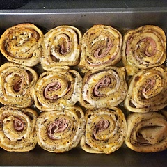 Fun to make. I'm excited to try it again with turkey and spicy brown mustard. 