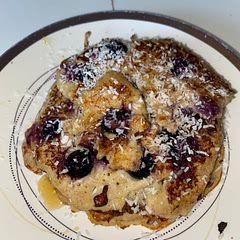 Slightly improved, may not be as healthy but added a small serving of desiccated coconut and the smallest drizzle of Manuka honey