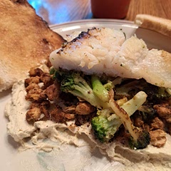 Added a cod filet. 