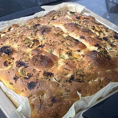 I slightly overcooked it because I’m
Trying to figure out our oven but the recipe makes a beautiful fluffy dough