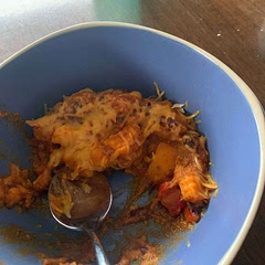 Would add more onion and maybe some different types of beans