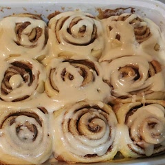 We microwaved the frosting for a short burst (15/20 secs) to make it easier to pour.