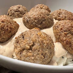 I did add some extra corn flakes as mine was a little too wet to roll but otherwise it was amazing and we put it over mashed potatoes.