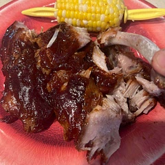OMG… so juicy so tender so flavorful…. I made 2 racks and shredded up the second one to make sandwiches with through out the week… I’ll most def make this again