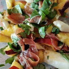 I made the salad for two servings and it was very tasty, but it was too small for two people 