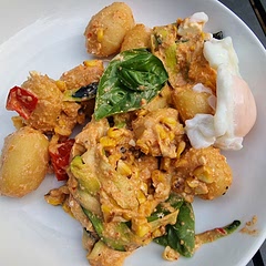 Older children liked it and so did we! If you have smaller children cut back on garlic. I used a tomato cheese filled gnocchi. My husband said one of the best recipes I have made. 