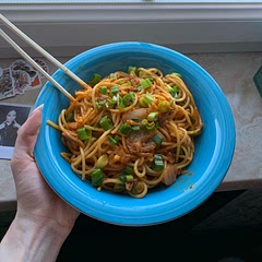 thank god I still had some kimchi left! that was absolutely delicious :)