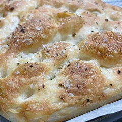 Very happy with my first attempt at Focaccia!!! Recipe was very easy to follow, can’t wait to experiment with different toppings!! 😁