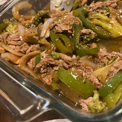 Amazing Better than take out I added Tony’s seasoning, more ginger and pepper