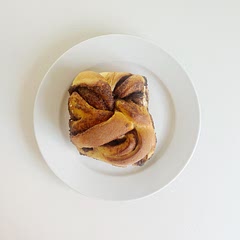 Very sticky dough, next time instead of making individual buns, spreading with cinnamon sugar and cutting - I would roll whole dough out, spread with cinnamon sugar and then cut into buns.