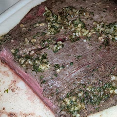 Added a bit more garlic and was skeptical because I almost always marinate for a few hours. It was perfect. Wonderful flavor. 