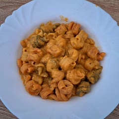 Amazing recipe... I just added one teaspoon of honey to reduce the sourness of tomatoes, also more basil and spices to fit my taste