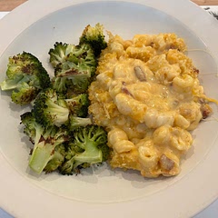 Delicious! Traded out the Gruyère for Gouda and added bacon. Served with roasted broccoli. Definitely will be making this one again!